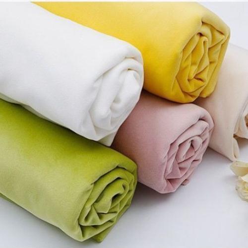 Velvet Fabric Thickened Solid Color Velvet Fabric for Sofa Covers Cushion Covers Curtains Clothing DIY High-End Velvet Fabric