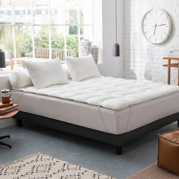 Surconfort Premium XL Extraloft Fibres AIR TOP résilientes Dodo - Surmatelas pour lit 140 x 190 cm