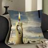 S-Salvador Dali Abstract Art Personalized Picture Text Home Decorative Pillows Household Gifts 45x45cm