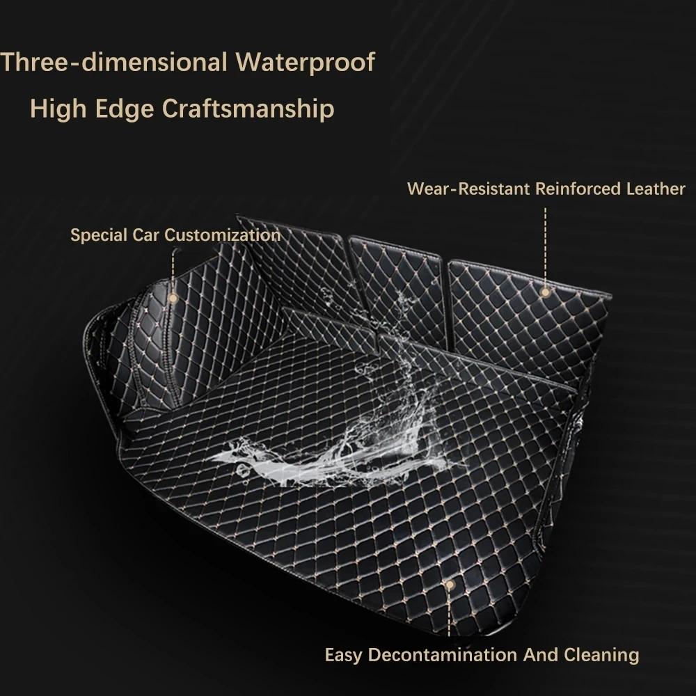 Kofferraummatte für MG ZS ZX ZST Astor ZS11 2018~2024, schmutzabweisend, vollständig gepolsterte Kofferraummatte, hintere Ladefläche, Autozubehör 2022 2025