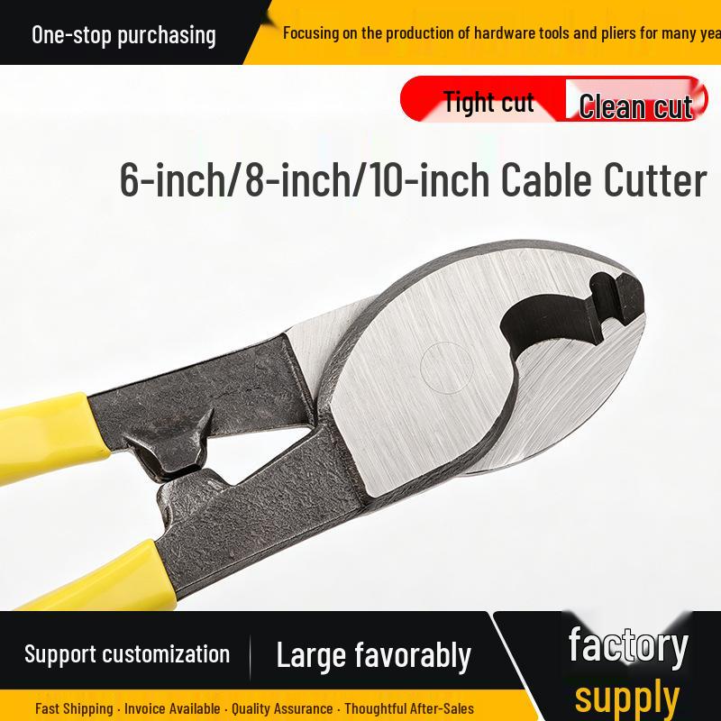Tuoda Xintuo Wire & Cable Pliers: 6, 8, 10-Inch Crimping & Cutting Pliers