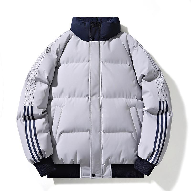 

Модный раннеосенний и зимний новый тип утепленной хлопчатобумажной одежды для мужчин и женщин с воротником-стойкой и теплой хлопчатобумажной одежды 4XL