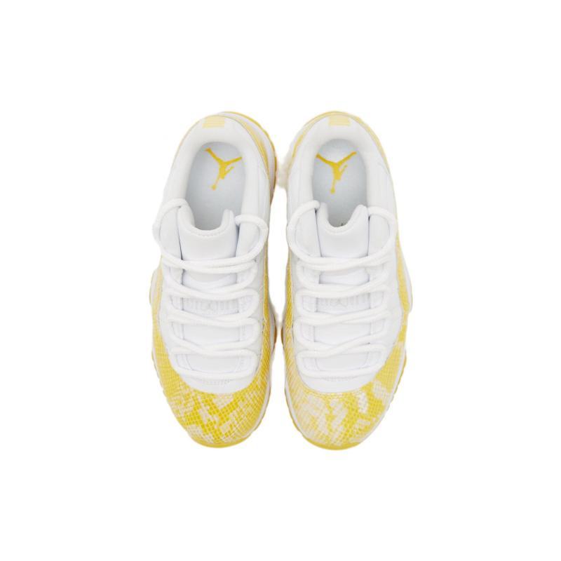 Jordan Tênis Jordan 11 Retro Low Yellow Snakeskin Feminino AH7860-107