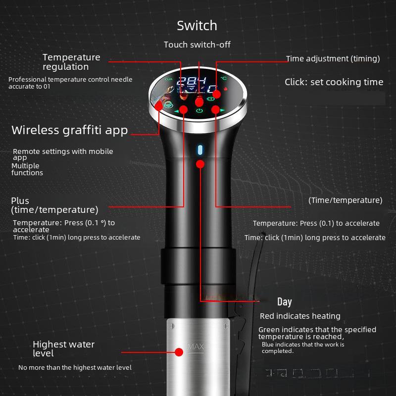 WiFi Sous Vide Slow Cooker & Defroster Stick
