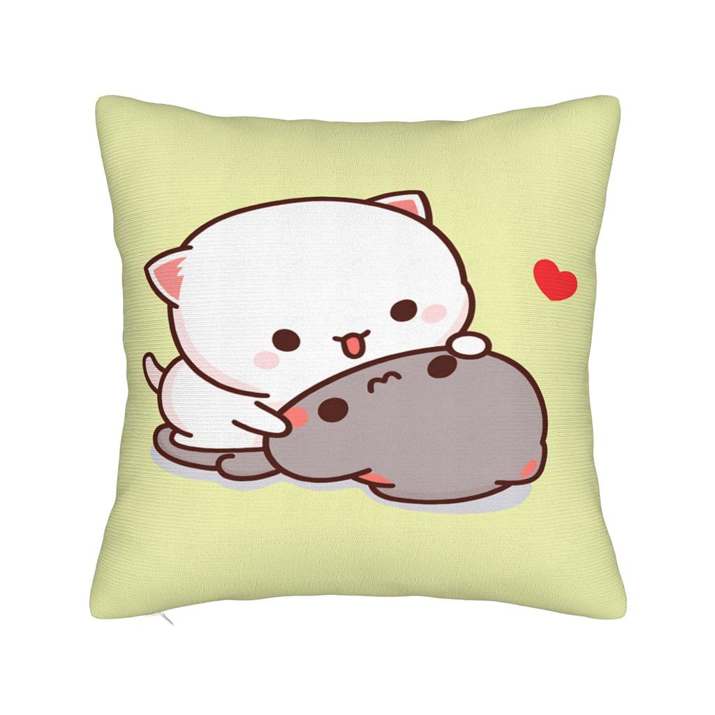 Dudu Bubu  Pillow Case  Vintage Pillow Cover Comfy Pillowcases For Sofa Couch Bed Living Room