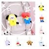 Bts Bt21 Plüschpuppe Schlüsselanhänger Entzückender Koreanischer Cartoon Charakter Anhänger