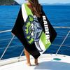 Canberra Logo Quick-Dry Microfiber Beach Towel Super Soft & Absorbent for Bath, Beach, Travel  Bath Time Accessory, Fan gifts