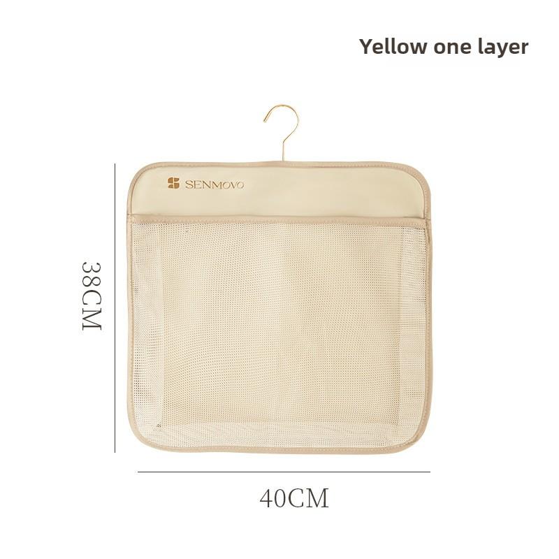 

Hanging Clothes Organizer Bag - Multi-Pocket Underwear & Socks Storage for Home/Dormitory Wardrobe - Durable Space-Saving Design