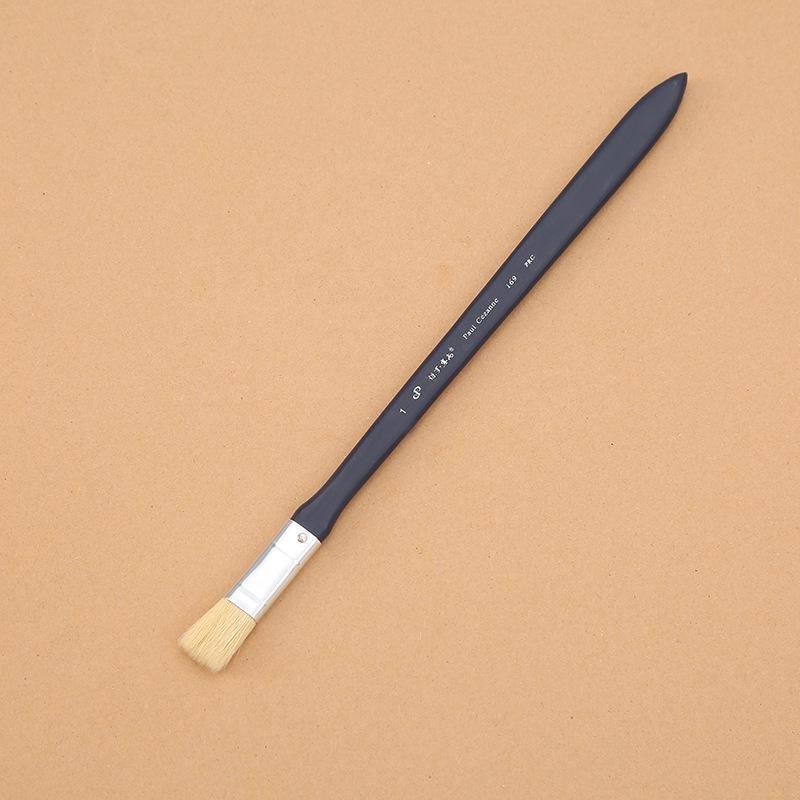 

Long Handle Acrylic Oil Paintbrush for Wall Graffiti and Bristle Board Wooden Handle