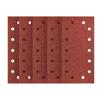 Hook and Loop Sandpaper 115 X 230 Mm, P60, 5 Pcs., With 14 Holes