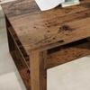 Coffee Table with Storage Reclaimed Wood Look 96 x 54 x 44 cm Engineered Wood