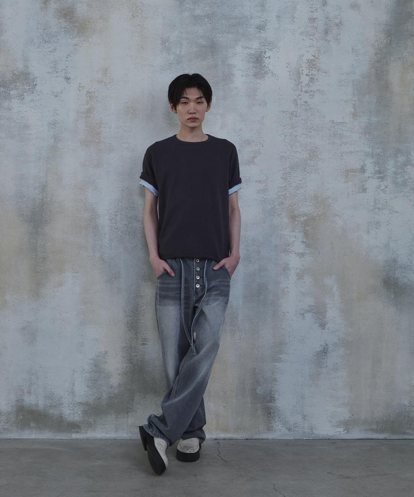 PARADIGMFILM [Ep.02] Double Sleeve T-Shirt (Charcoal)