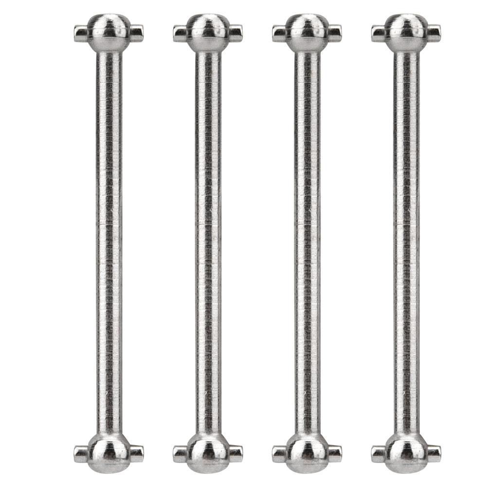 4PCS RC Accessory Metal Dog Bone Drive Shaft for WLtoys 1 18 RC Car Parts