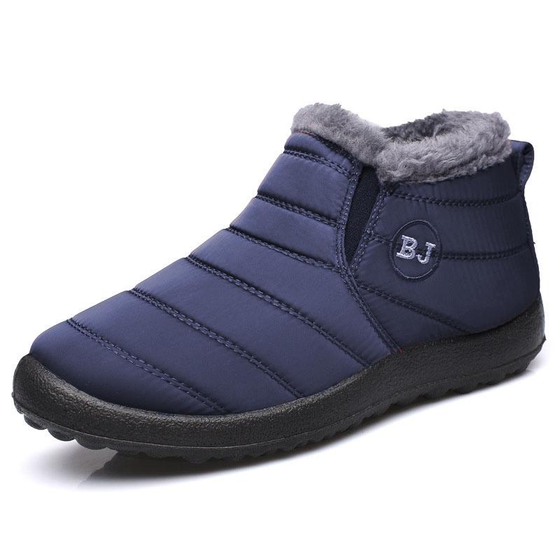Fashion 2024 Winter Sneakers Shoes Waterproof Women Ankle Shoes For Women Solid Chunky Sneakers Thick Fur Black Mujer Shoes Woman