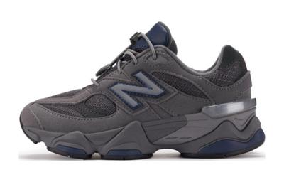 NB 9060 Nb Rahat Düşük Bilekli Çocuk Koşu Ayakkabısı Koyu Gri 3-7 Yaş Çocuk PV9060EC