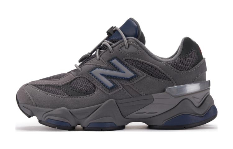 New Balance NB 9060 Nb Comfortable Low top Kids Running Shoes Dark Gray Children Aged 3 7 Years Old PV9060EC 32.5