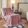 New Double Sided Warm Blanket Skin-Friendly Warm Conditioning Quilt Ultra Soft Solid Color Throw Blanket