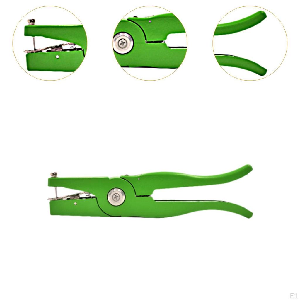 Vieh Ohrmarkenzange Tier Anbringungswerkzeug für Kühe Schafe Rinder