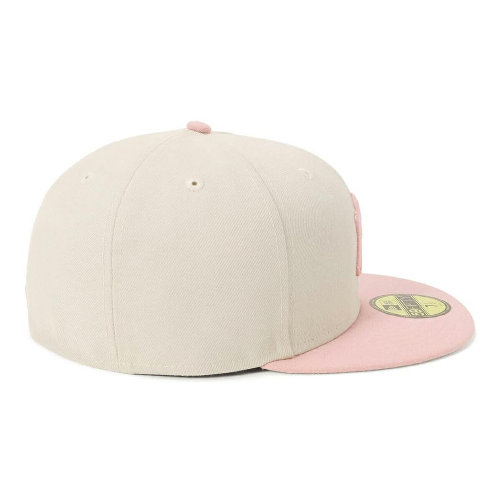 New Era Kappe 59FIFTY NY Stein Rosa Rouge 2-Ton MLB New York Yankees 7 70905975 NER34C2456 5/8