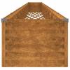 Raised Garden Bed 960 x 50 x 36 cm Corten Steel