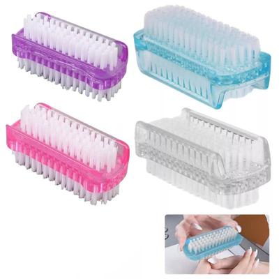 Double Sided Brush Simple Massage Seam Cleaning Plastic Brush Functional Multi