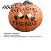 Compact Sand Table Landscaping Props Harvest Halloween Pumpkin Figurine Resin Welcome Ornament Autumn Thanksgiving Hand Painted Holiday Centerpieces