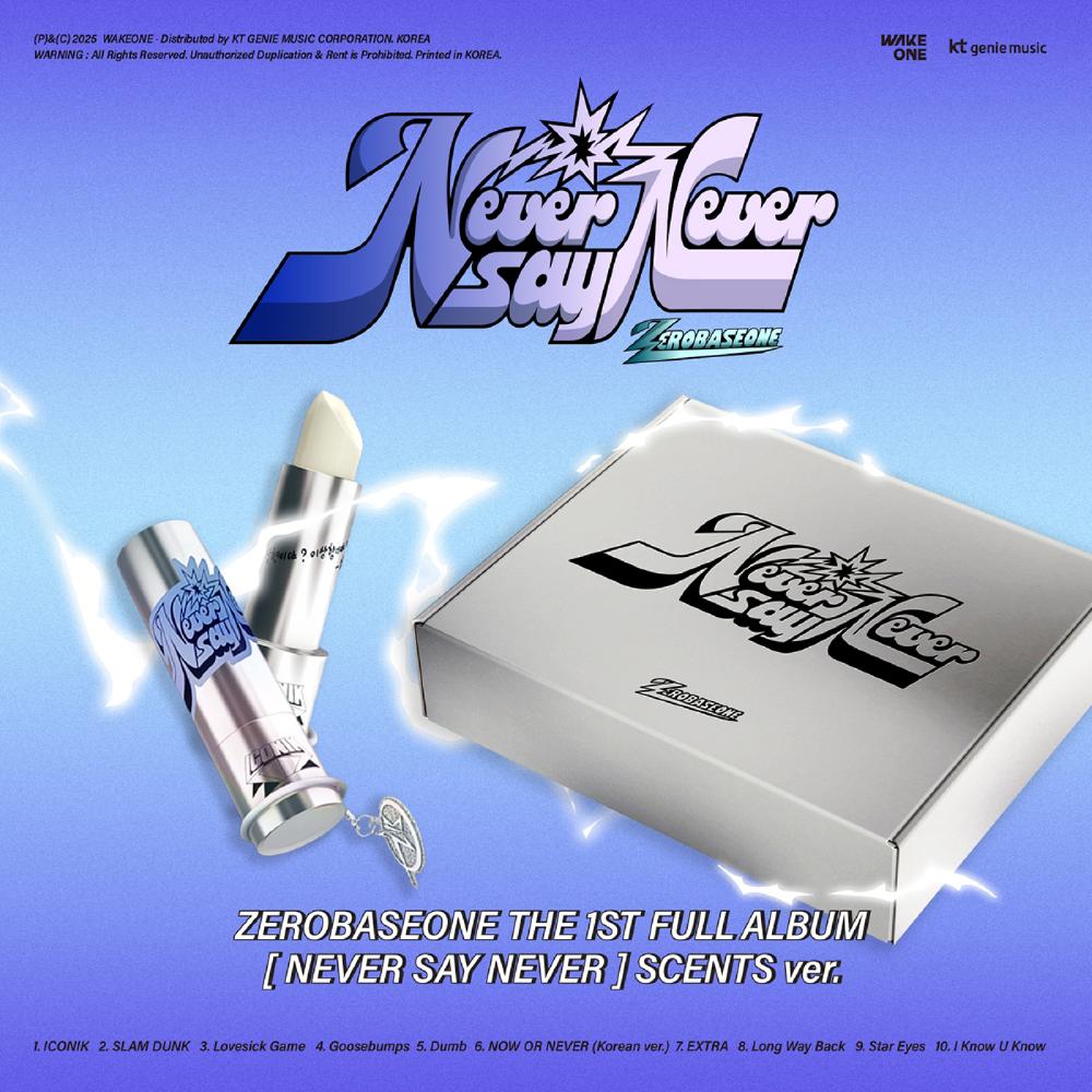 Pre-order ZEROBASEONE 1st Full Album NEVER SAY NEVER Scents ver.