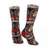 Erwachsene Herren Socken STRAY CATS 80er Musik 80er Band Strümpfe Herbst Trendige Hochwertige Socken Grafik Lauf Anti-Rutsch Socken