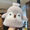 A New Japanese Style Plush Knitted Hat for Women's Autumn and Winter Thickened with Fleece Warm and Versatile Ear Protecting Hood