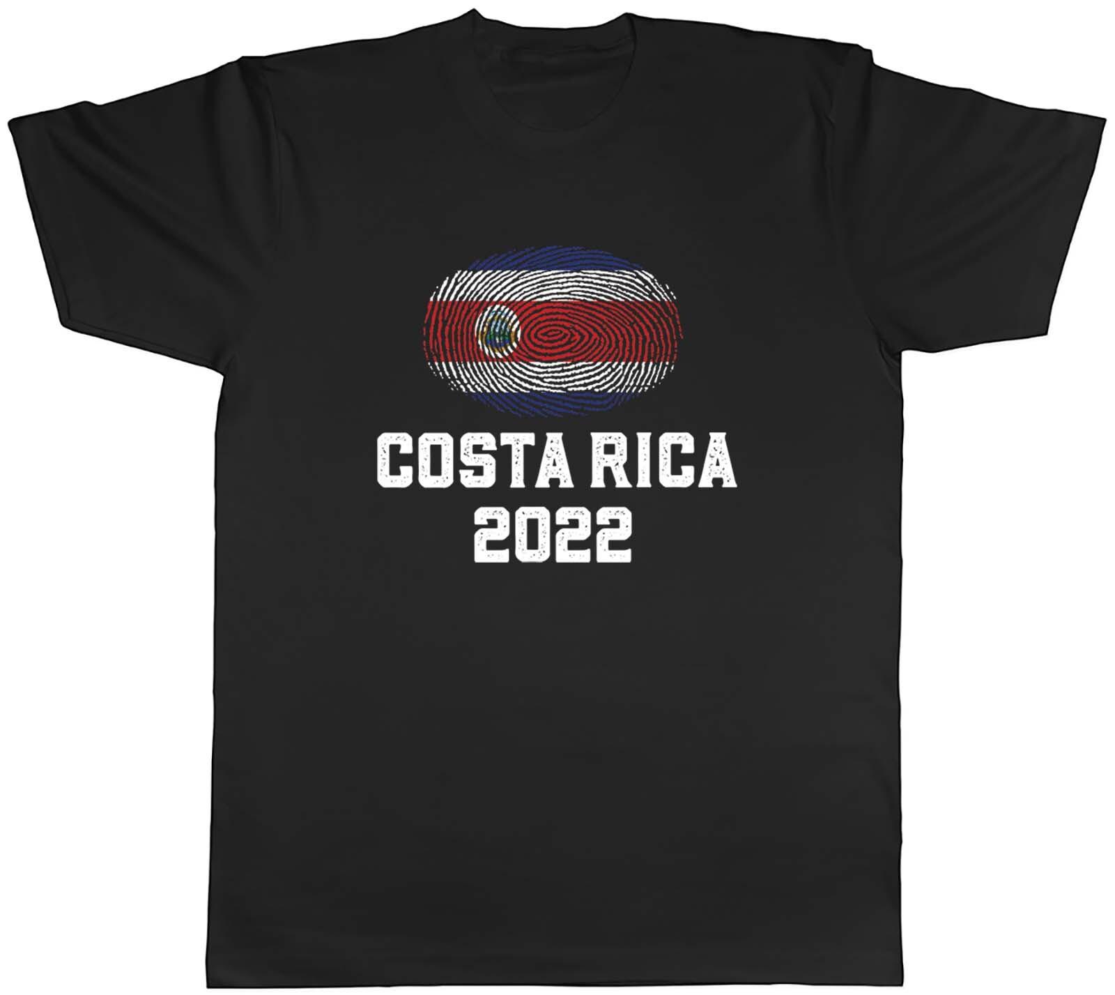 Mens T Shirt Costa Rica Football World Cup Supporters Unisex Tee Gift M