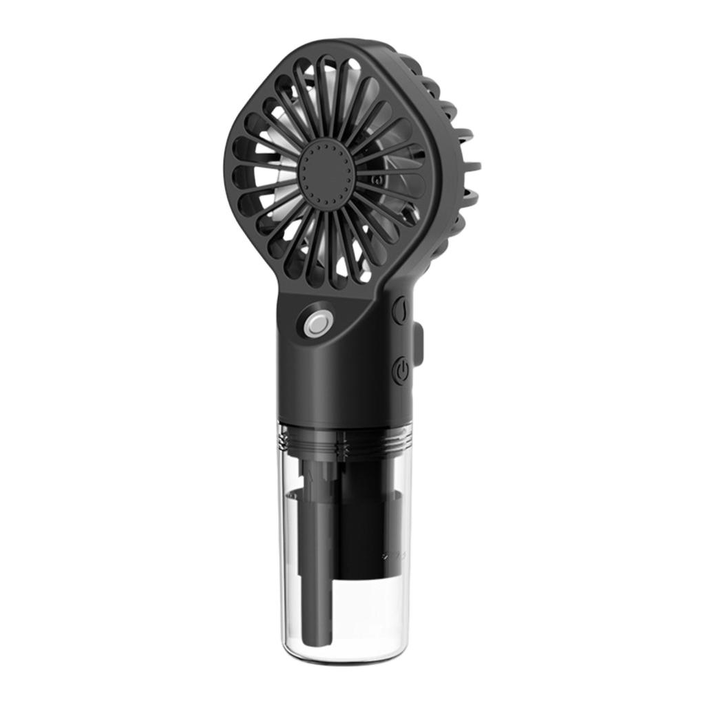 3-Handheld-Sprühfächer, faltbarer Hals-Nebelfächer mit Lanyard für den Außenbereich