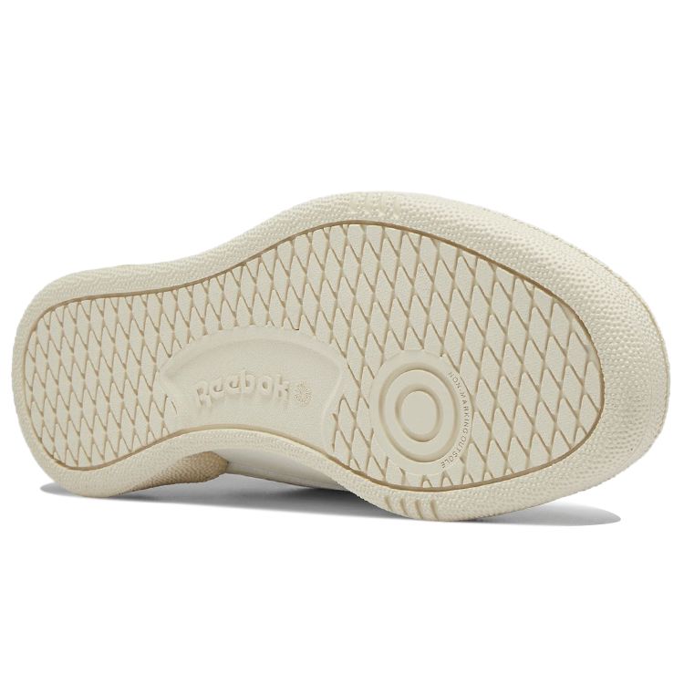 Reebok Club C Series Comfortable Low-Top Sneakers Unisex Sneakers White Brown GX1141