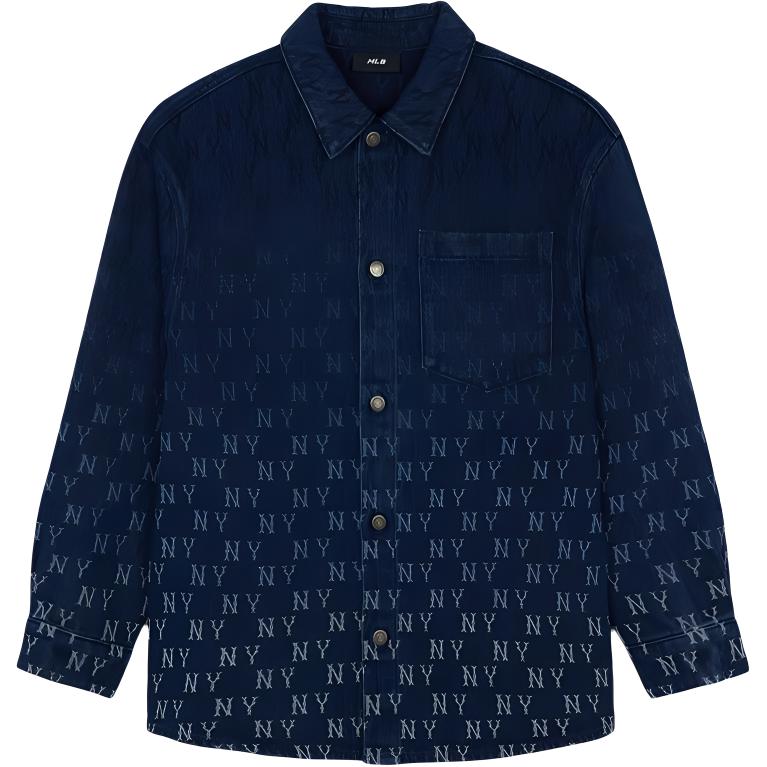 New MLB New York Yankees Shirt Unisex Blue 3ADRM0944-50INS