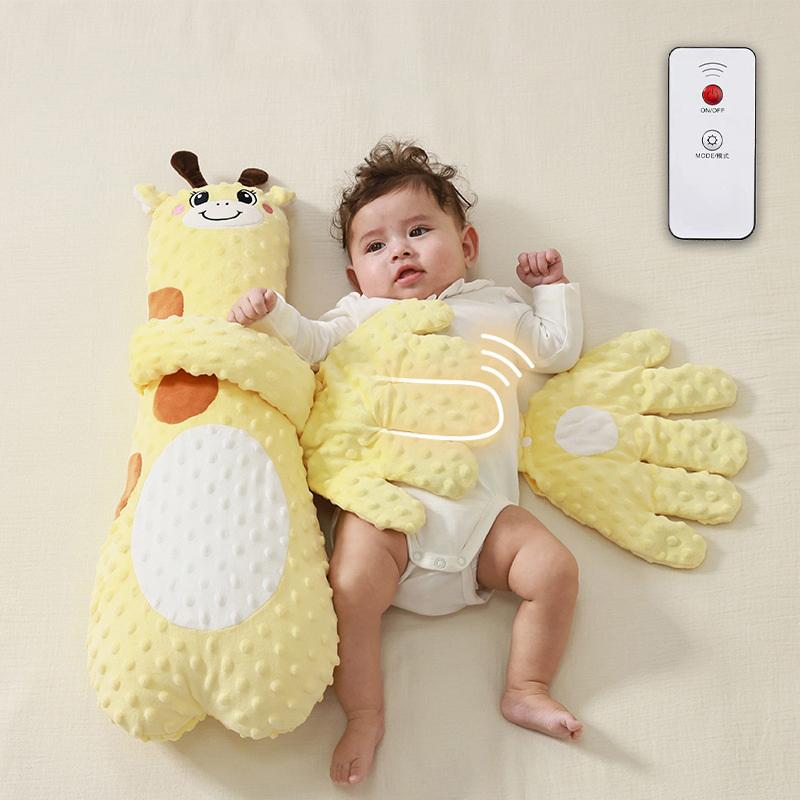 Heatable Baby Patter For Sleep Baby Startle Prevention Sleep Companion Automatic Palm Patting Sleeping Pillow Soothing Toy