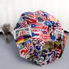 Puerto Rican Princess Umbrella Portable Folding Umbrella Durable Iron Frame,8 Ribs Structure Suitable for All Seasons Home Travel Outdoor Mu