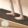 Bathroom Floor Mat, Anti Slip Mat Linen Woven Shower Carpet, Absorbent Mat, Wiping Mat, Quick Drying Rug