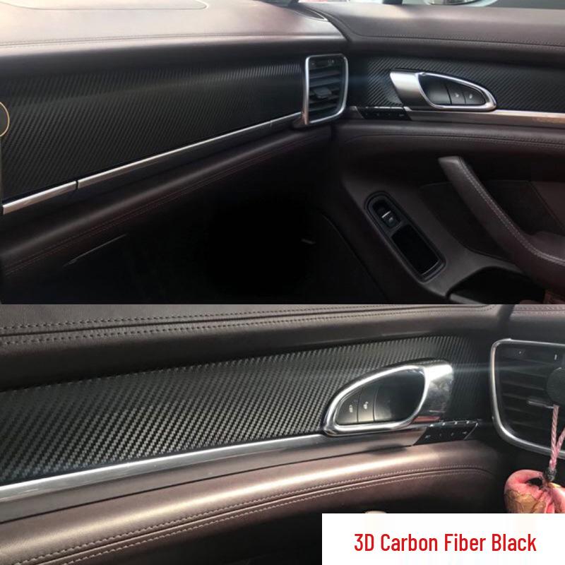 Carbon Fiber Gear Panel Stickers for 10-16 Panamera Interior Decoration