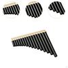 16 Pipe Pan Flute for Music Enthusiasts, C Key, Portable Instrument Performance
