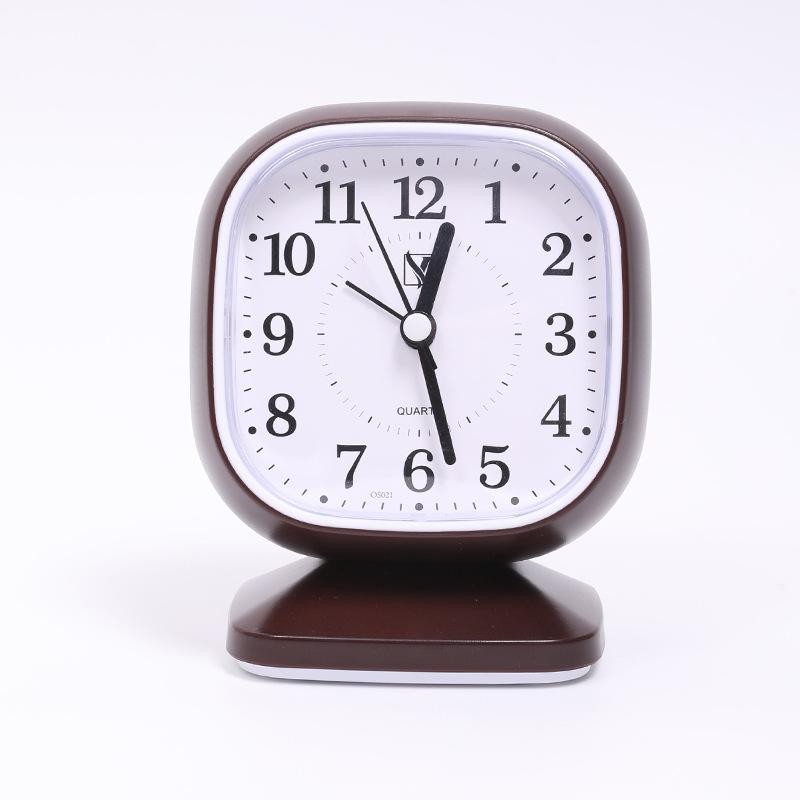 

Модные и креативные настольные часы-будильник для студентов, бесшумные часы, домашнее украшение, настольные часы, часы для детской спальни