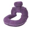Reading Pillow U Shape Full Body Support Comfortable Skin Friendly Detachable Sit Up Pillow for Bed