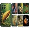 CARP FISHING Case For Honor X9b X8b X8a X9a X6a X7a X6 X7 X8 X9 Honor 90 Lite 70 50 Magic 5 6 Pro Cover