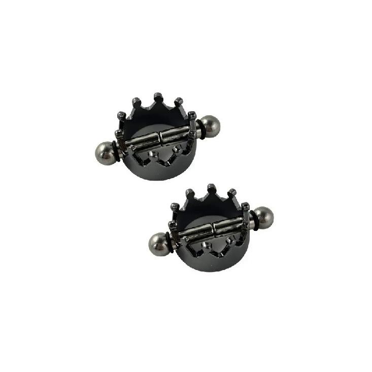 A Pair Erotic Toys Adult Games Nipple Stimulator Stainless Steel Nipple Clamps Sex Toys For Couple Breast Clips Bdsm Bondage