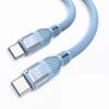 120W Dual Type-C Fast Charging Cable for Apple 15/16 & Huawei Laptops/Phones 
