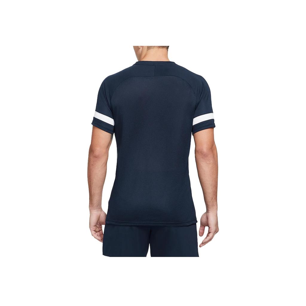 Nike Dri-Fit Academy Comfortable Versatile Simple Fashion Soccer Jersey Men Tops Blue CW6102-451