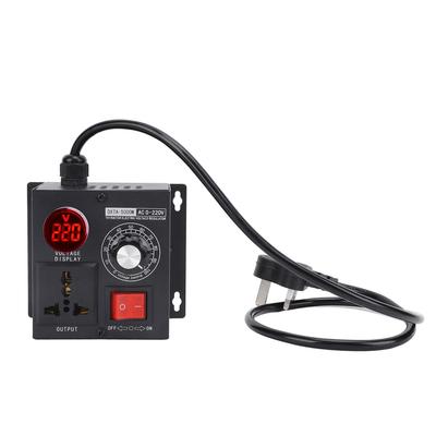 Electronic Voltage Regulator 5000W Thyristor LED Digital Display Stepless Variable Speed Controller