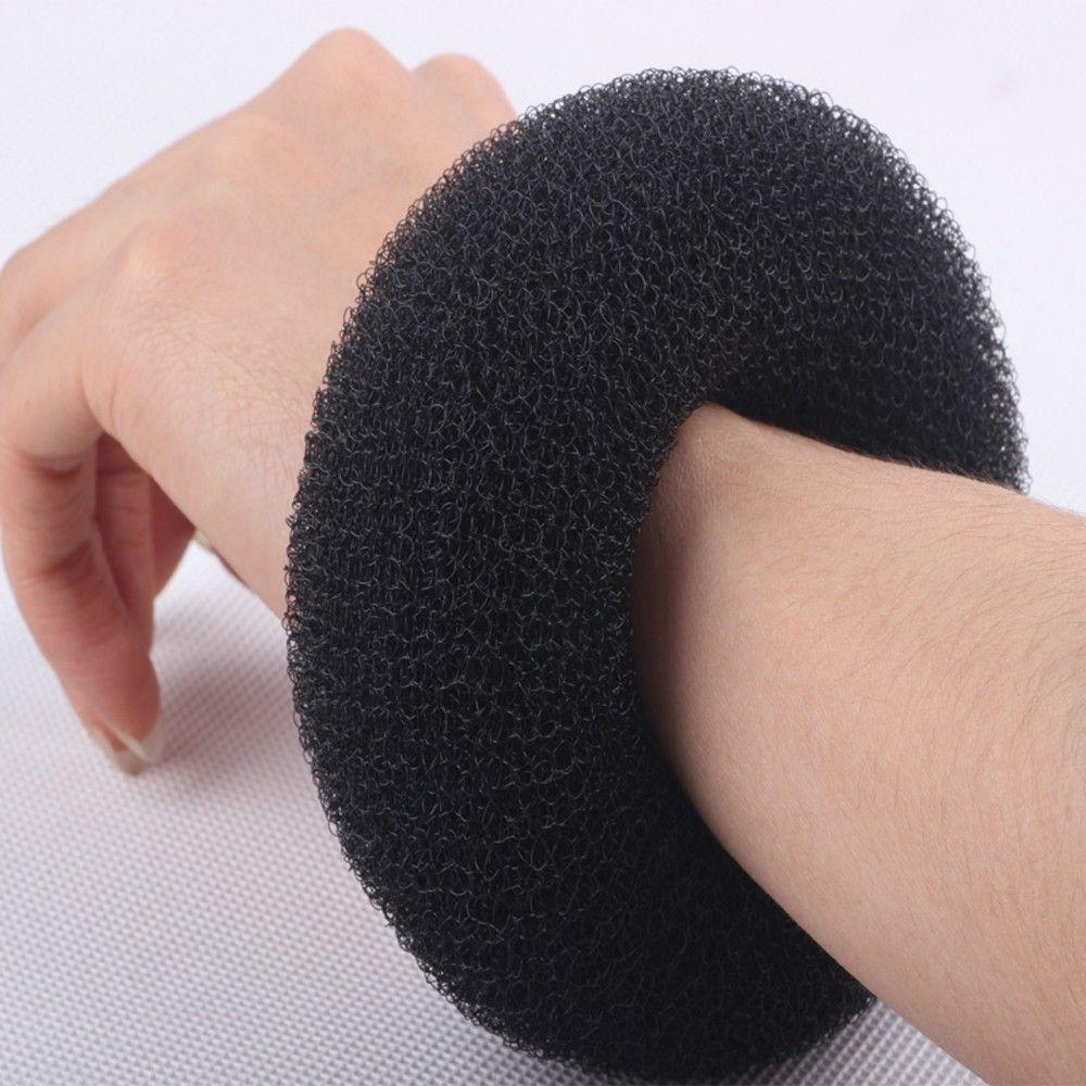 Werkzeug 3 Farben und 3 Größen Haarring Duttform Haarstyler Schaumstoff Schwamm Haarschmuck Donuts Stil