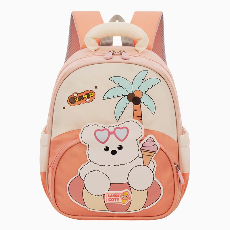 Kids School Bag With Lightweight Design And Cartoon Pattern For Preschool Education Use