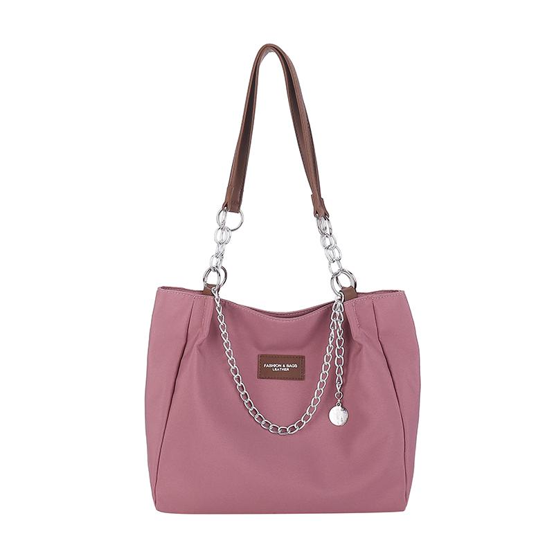 

1 шт. Женская модная сумка через плечо большой емкости из нейлоновой ткани с полиуретаном, женская сумка для мам, подходящая для ежедневных поездок на работу