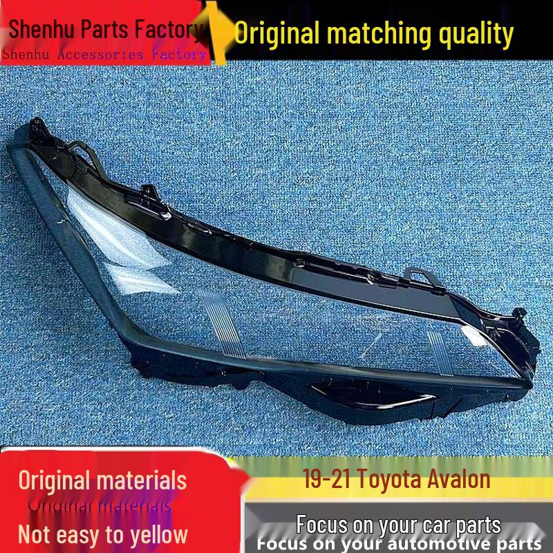

Asian Dragon 19-21 Headlight Cover: Transparent Front Lampshade Mask Standard - Driver Side without Glue