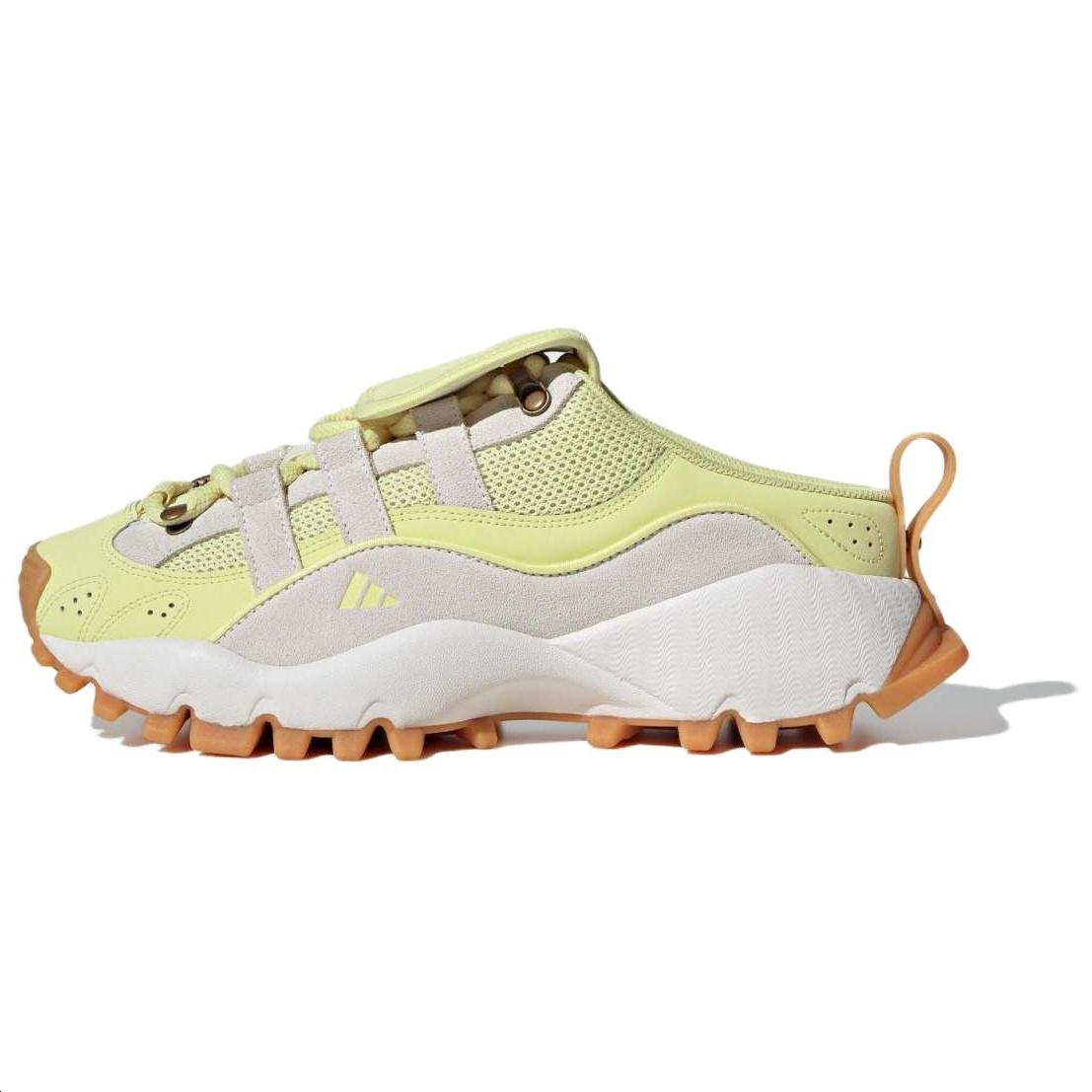 (WMNS) adidas Seeulatter Mule Asia Sizing Yellow Grey Women s JQ5028 EU 39⅓